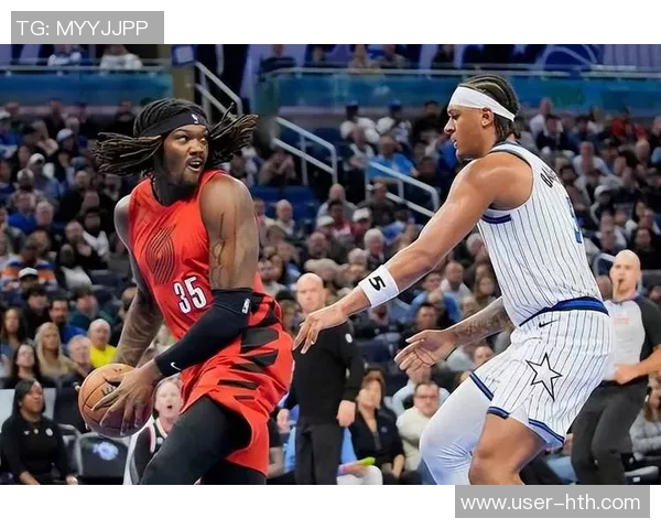 开拓者对阵魔术半场结束杨瀚森连续第五场未能登场